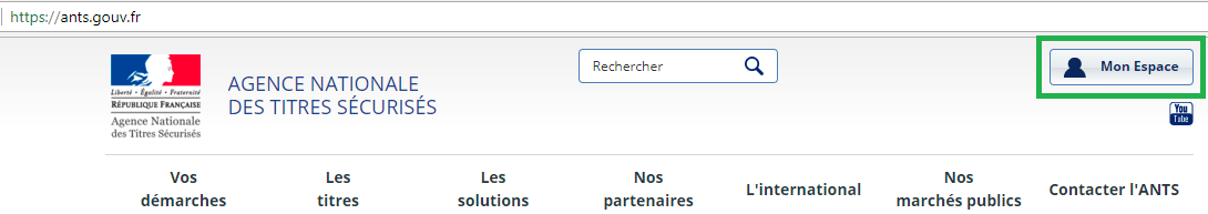 Mon Espace | How do I register my vehicle on the ANTS website? | EUROCOC